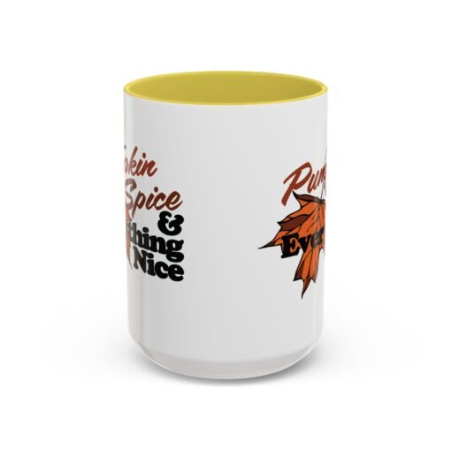 🎃☕ Pumpkin Spice & Everything Nice Accent Mug – Sip into Autumn - Image 41
