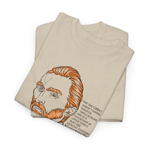 🎨🌟 Van Gogh Wisdom Unisex T-Shirt – Greatness in Every Stroke - Image 3