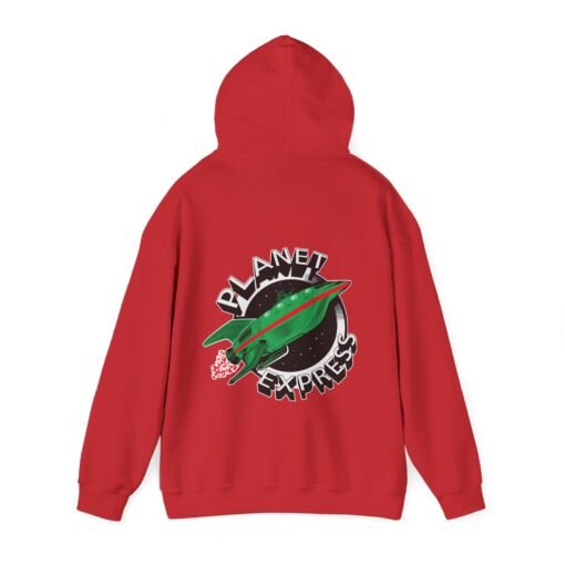🚀 Planet Express Unisex Hoodie – Delivering Style from the 31st Century - Image 14