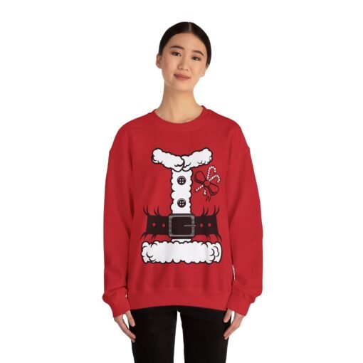 🎅❄️ Santa’s Tunic Unisex Sweatshirt – Cozy Up Like the Claus - Image 4