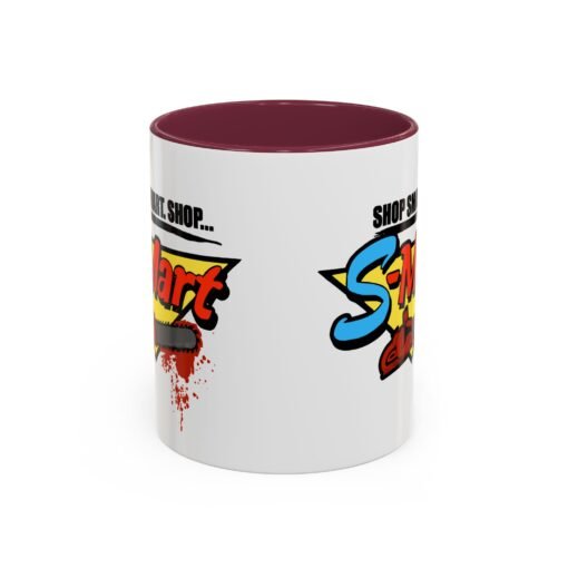 ☕️ Shop Smart... Shop S-Mart Color Accent Mug – Groovy Sips Start Here - Image 29