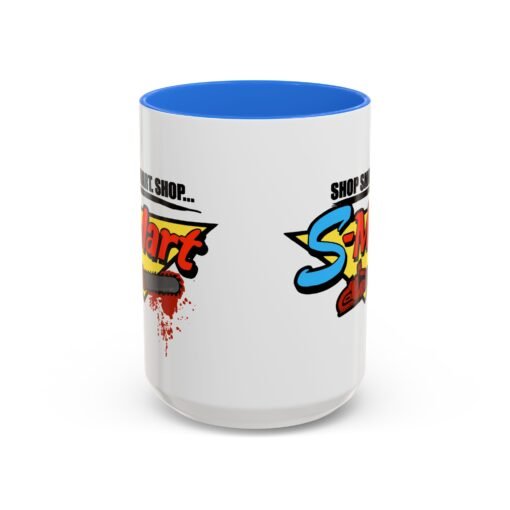 ☕️ Shop Smart... Shop S-Mart Color Accent Mug – Groovy Sips Start Here - Image 57