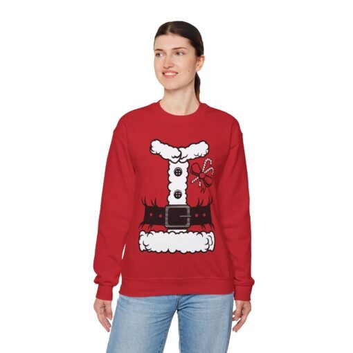 🎅❄️ Santa’s Tunic Unisex Sweatshirt – Cozy Up Like the Claus - Image 7
