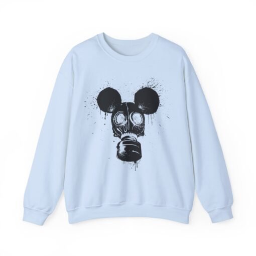🐭☣️ Gas Mask Mouse Unisex Sweatshirt – Soft, Strange, and Slightly Sinister - Image 15