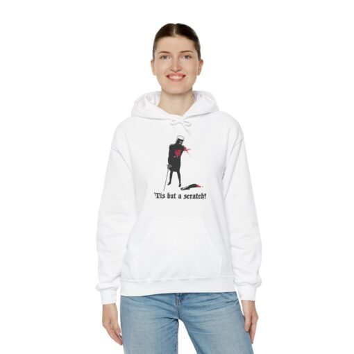 ⚔️ 'Tis But a Scratch Unisex Hoodie – Monty Python-Approved Resilience - Image 6