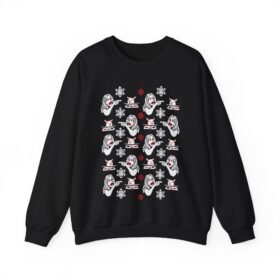 😾🎄 Ugly Christmas Meme Sweatshirt – Woman Yelling at Cat: Holiday Edition