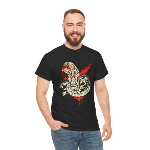 👶👽 Xenomorph Baby Unisex T-Shirt – Cute, Creepy, Classic Sci-Fi - Image 4