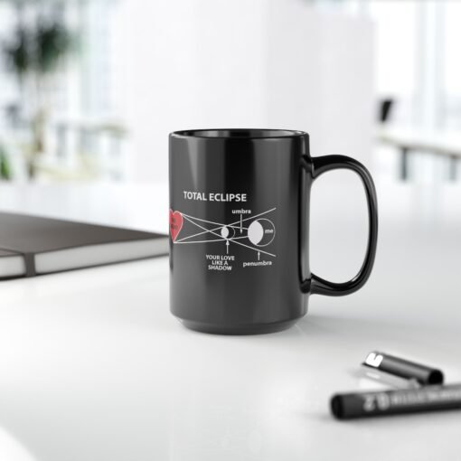 ☕❤️🌘 Total Eclipse of the Heart Black Mug – Sip Into the Science of Love - Image 14