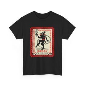 🎄👹 Merry Krampus Unisex T-Shirt – Ugly Sweater, Naughty Vibes