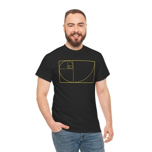 📐 Golden Ratio Spiral Unisex T-Shirt – Where Math Meets Aesthetic - Image 4