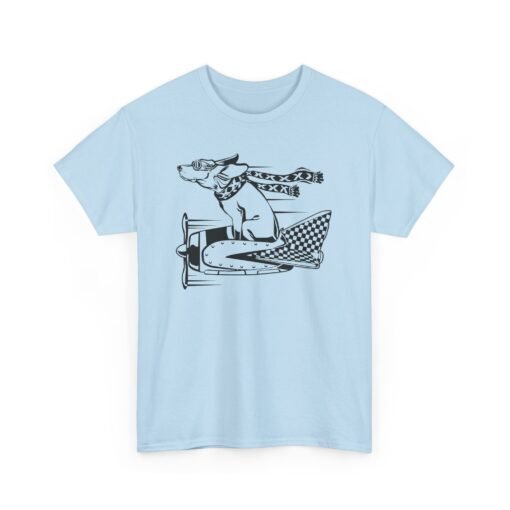 🐶✈️ Flying Basset Hound Unisex T-Shirt – Ears in the Wind, Paws on the Controls - Image 19