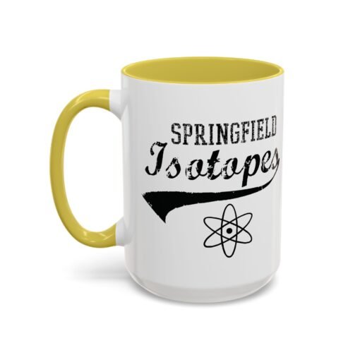 ⚾ Springfield Isotopes Accent Mug – Power Up Your Morning, Homer-Style - Image 92