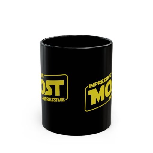 ☕🖤 Impressive, Most Impressive Black Mug – Sip Like Darth Vader Would - Image 3