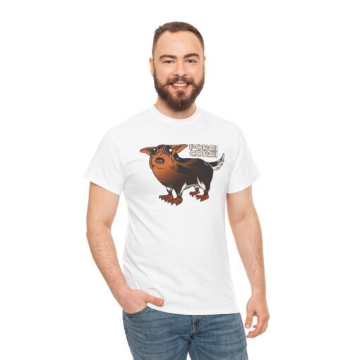 🐶🐧✨ Porgi Corgi Unisex T-Shirt – The Cutest Galactic Mix in the Universe - Image 4