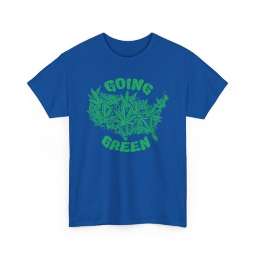 🌿🇺🇸 Going Green Unisex T-Shirt – Freedom Never Smelled So Good - Image 16