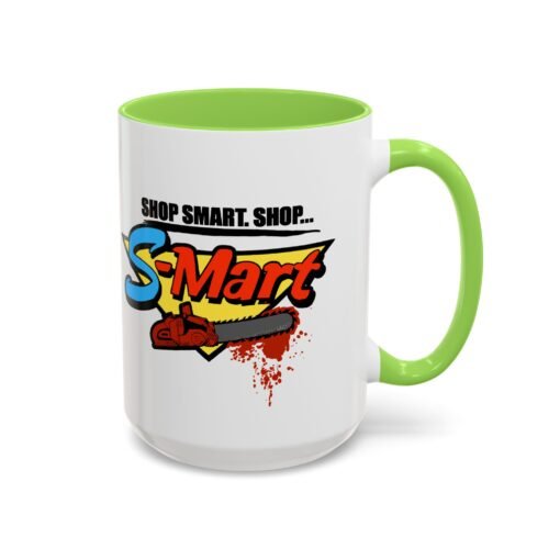 ☕️ Shop Smart... Shop S-Mart Color Accent Mug – Groovy Sips Start Here - Image 70
