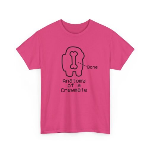 🔍🩻 Anatomy of a Crewmate Unisex T-Shirt – One Bone. Endless Mystery. - Image 19