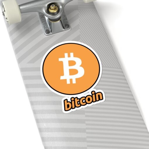₿💻 Bitcoin Indoor Sticker – Stick It and HODL - Image 2