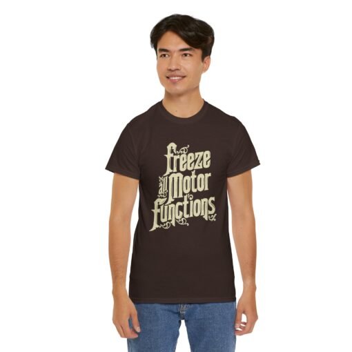 🤖🧠 Freeze All Motor Functions Unisex T-Shirt – Glitch in Style - Image 8