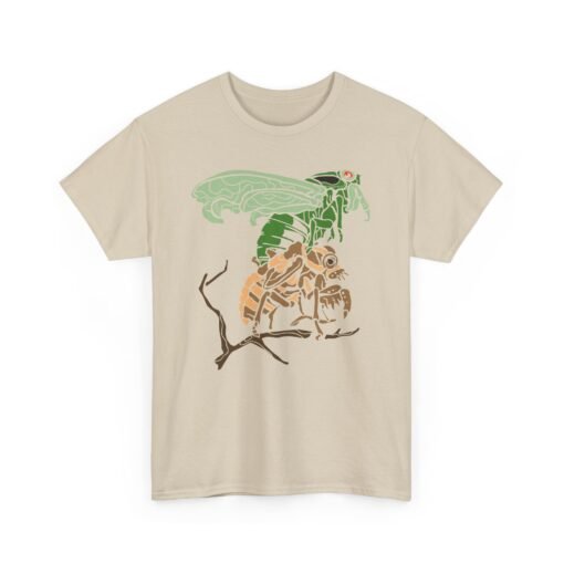 🐛 Molting Cicada Unisex T-Shirt – Transform in Style - Image 11