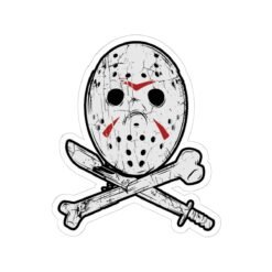 🔪🏕️ Camp Slasher Indoor Sticker – Stick with Scary Style