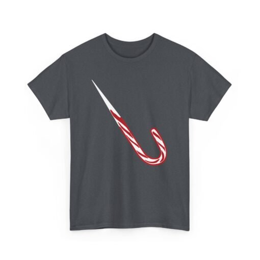 🍭🔪 Candy Cane Shiv Unisex T-Shirt – Sweet but Deadly Holiday Humor - Image 15