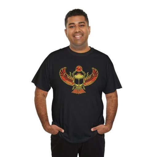 🪲👕 Scarab Spirit Unisex T-Shirt – Ancient Power, Timeless Style - Image 7