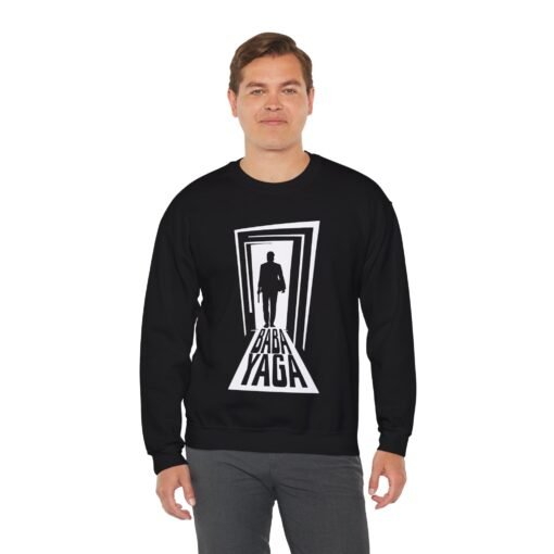 🖤🔫 Baba Yaga Unisex Sweatshirt – Fear the Shadow - Image 5