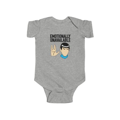 🖖👶 Emotionally Unavailable Baby Bodysuit – Too Small for Feelings, Too Cute to Handle - Image 5