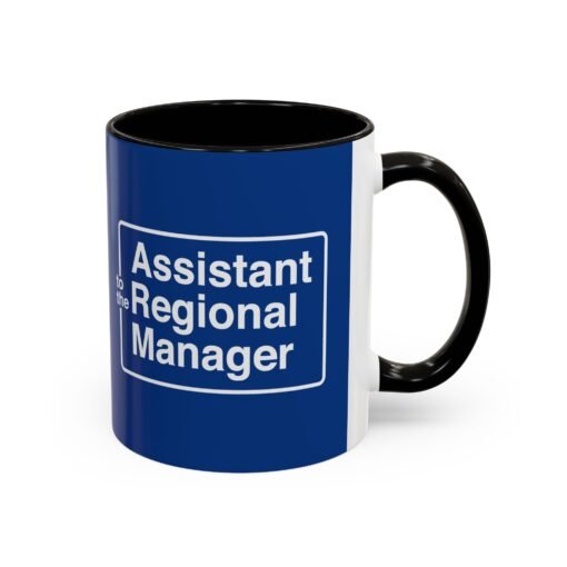 📛☕ Assistant to the Regional Manager Accent Mug – Sip Like It’s a Corporate Power Move - Image 6