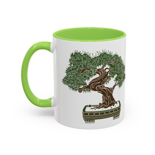 🌳 Bonsai Tree Accent Mug – Sip in Stillness - Image 28