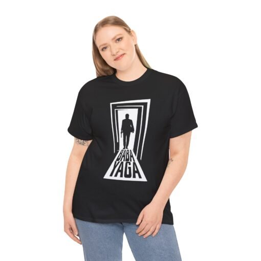 🖤🔫 Baba Yaga Unisex T-Shirt – The Shadow That Brings Fear - Image 3
