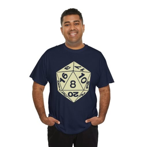 🎲🔥 20-Sided Die Unisex T-Shirt – Roll for Style - Image 7