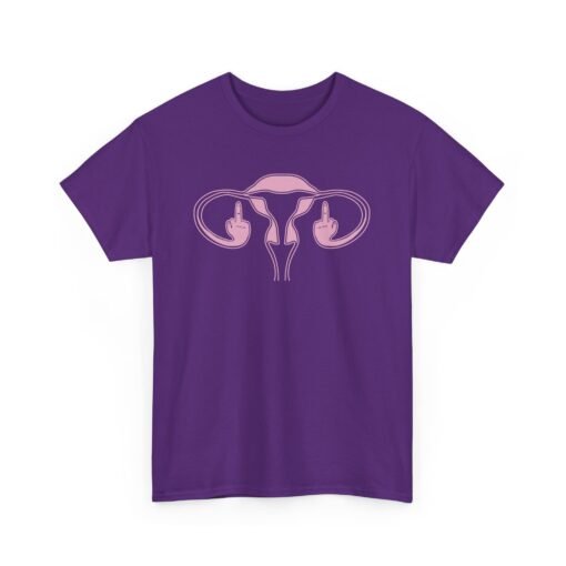 🖕🩷 Ovaries with Middle Fingers Unisex T-Shirt – Bold, Defiant, Unapologetic - Image 17