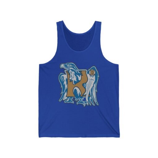 🦅 House of Eagle Unisex Jersey Tank Top – Smart Style, Cool Comfort - Image 8