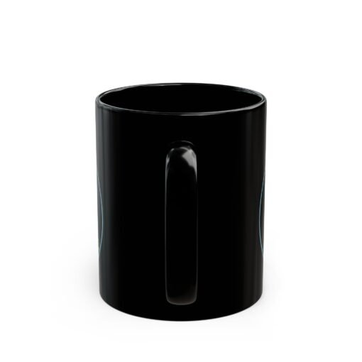 ☕🐸🌌 Reach for the Froggy Black Mug – Sip Like a Snack-Savvy Force User - Image 5