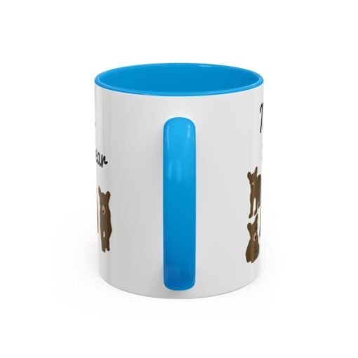 🧸 Mama Bear Color Accent Mug – Fierce Sips, Cozy Vibes - Image 11