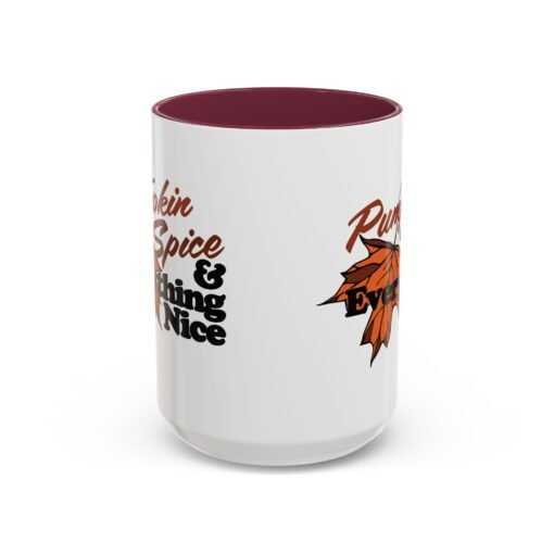 🎃☕ Pumpkin Spice & Everything Nice Accent Mug – Sip into Autumn - Image 29