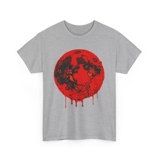 🌕🩸 Blood Moon Unisex T-Shirt – Lunar Looks That Kill - Image 15
