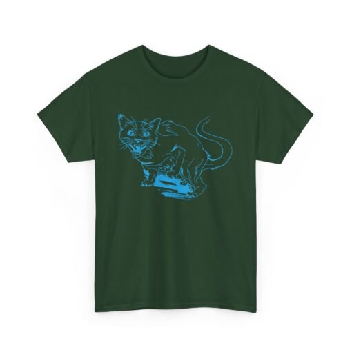 🐾🖤 Hissing Black Cat Unisex T-Shirt – Fierce, Feline, and Full of Attitude - Image 12
