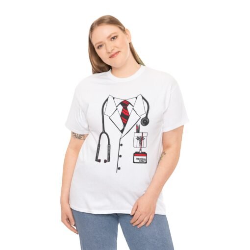 🩺👕 Doctor Costume Unisex T-Shirt – Paging Dr. Awesome - Image 5