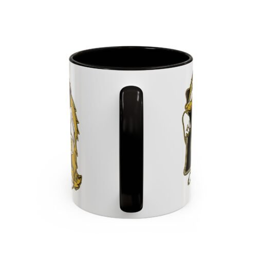 🦡 House of Badger Accent Color Mug – Sip with Heart - Image 4