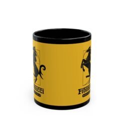 Alternative view of 🏎️☕ Fibonacci Horsepower Black Mug – Precision Meets Speed
