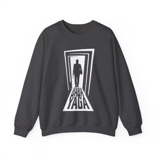 🖤🔫 Baba Yaga Unisex Sweatshirt – Fear the Shadow - Image 9