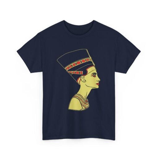 Nefertiti | Unisex | Heavy Cotton | T-Shirt | Egyptian Queen | Historical | Art - Image 18