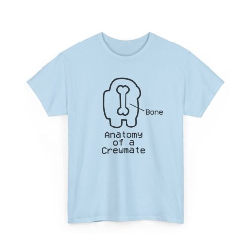 🔍🩻 Anatomy of a Crewmate Unisex T-Shirt – One Bone. Endless Mystery. - Image 16