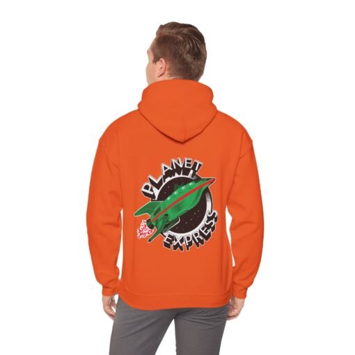 🚀 Planet Express Unisex Hoodie – Delivering Style from the 31st Century - Image 6