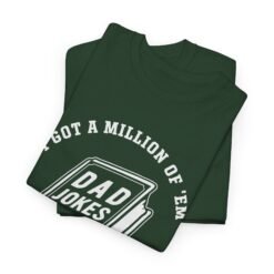 Alternative view of 📚😄 Dad Joke Master Unisex T-Shirt – “I Got a Million of ’Em!”