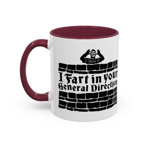 💨 I Fart in Your General Direction Accent Mug – Sip with a Side of Sarcasm - Image 32