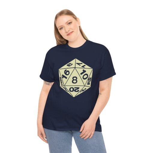 🎲🔥 20-Sided Die Unisex T-Shirt – Roll for Style - Image 4